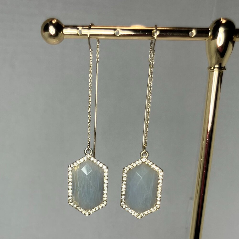 Lavender Dangle Earrings